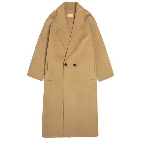 Overfit Handmade Wool Coat - Picture 8 of 12